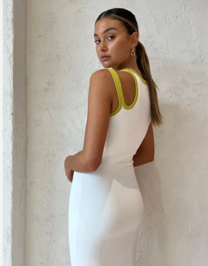 Sir the label evalina cut out dress photo 4