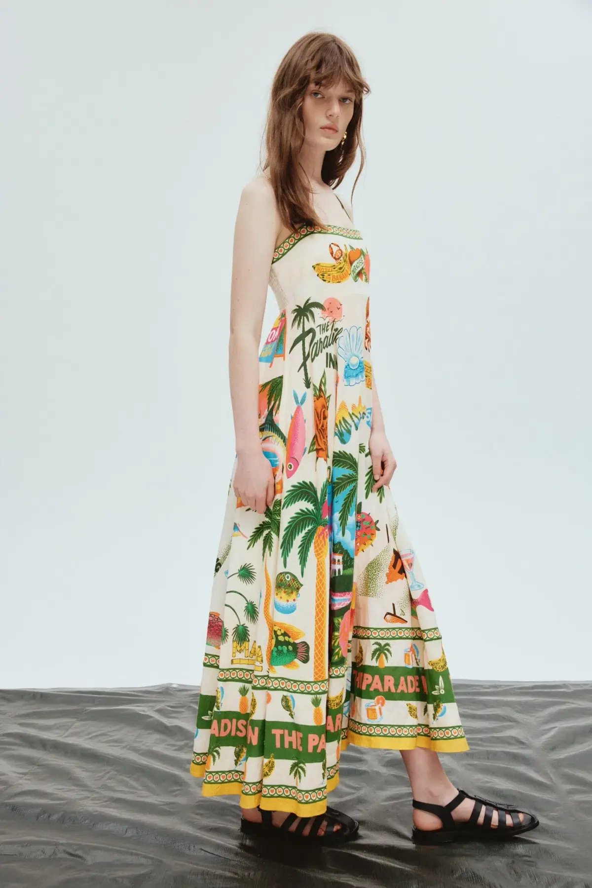 Alemais Paradiso Sundress Print Size 8 photo 5