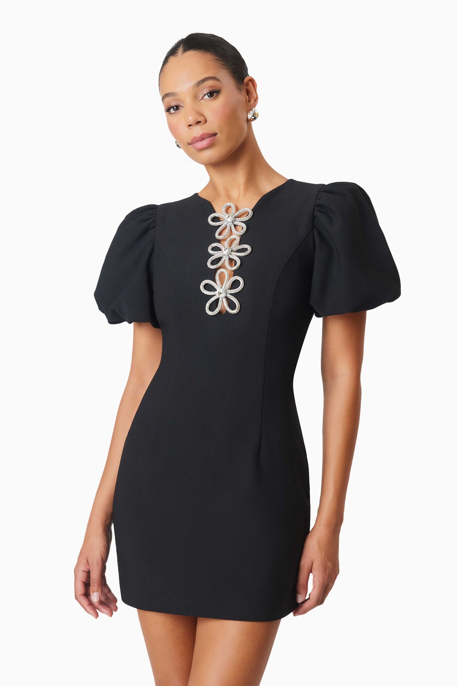 ELLIATT DELIA MINI DRESS - BLACK photo 2