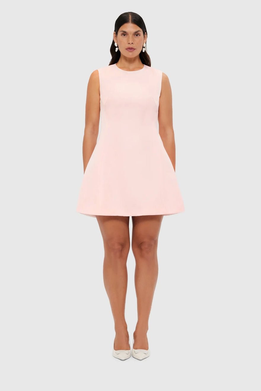 Leo Lin Chloe Sleeveless Mini Dress - Soft Pink photo 3