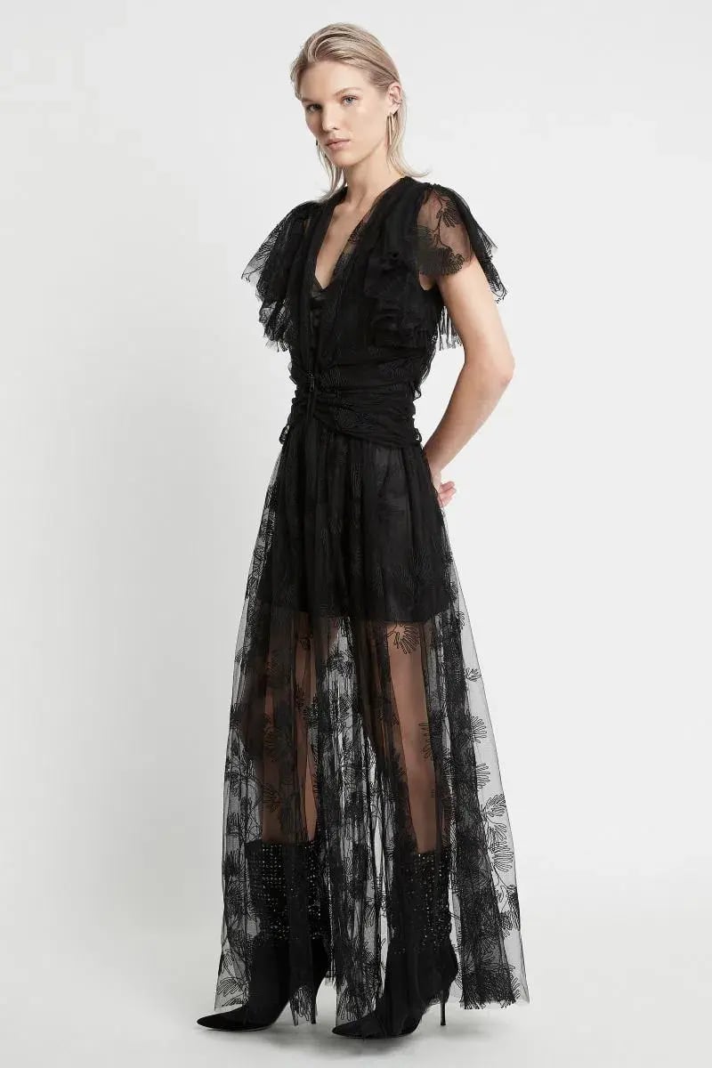 Sass & Bide Salomes Dance Dress Black Size 10 photo 2