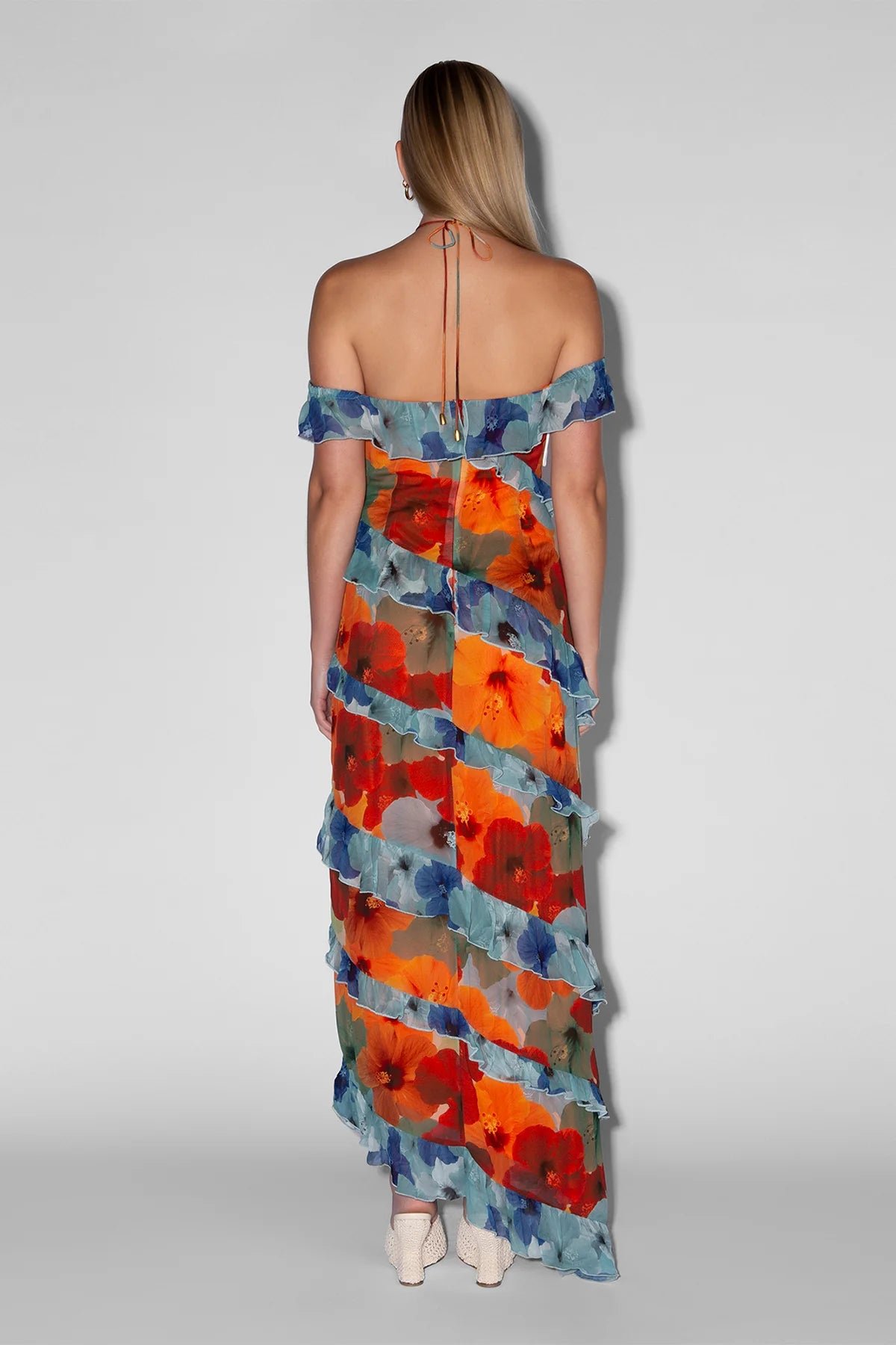 THE WOLF GANG ISOLA MAXI DRESS - FLORAL photo 5