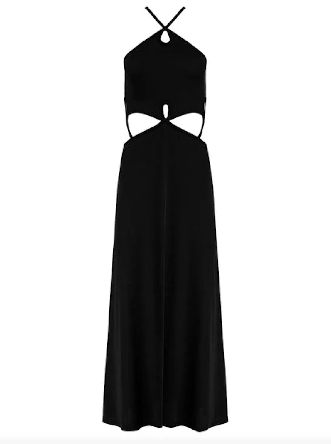 Christopher Esber Looped Cutaway Sleeveless Dress Black  Size 14 AU photo 4