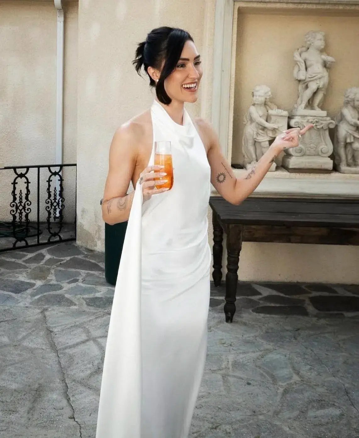 GRACE LOVES LACE Goldie Halter-neck Wedding Dress / Bridal Gown Size M photo 10
