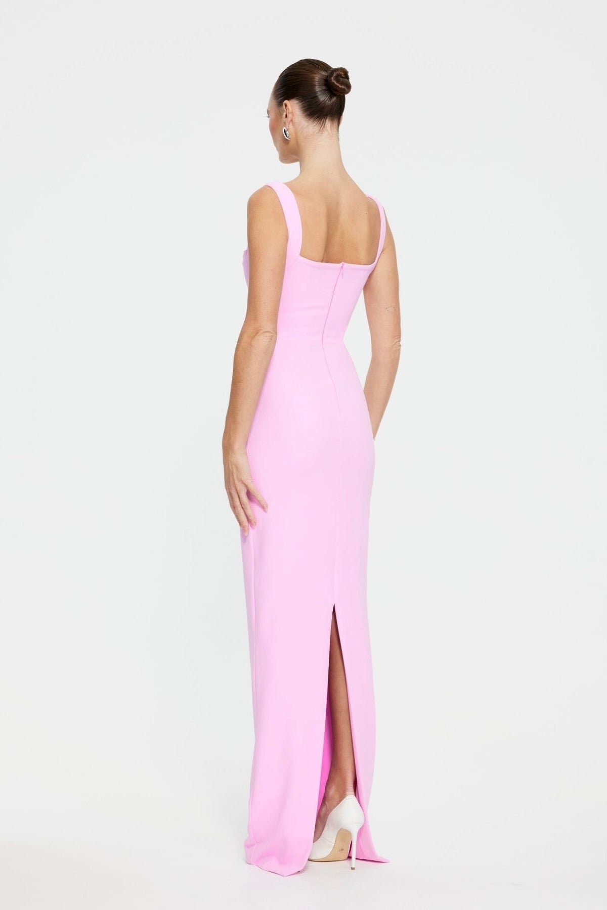 EFFIE KATS MARBELLA GOWN - TAFFY PINK photo 4