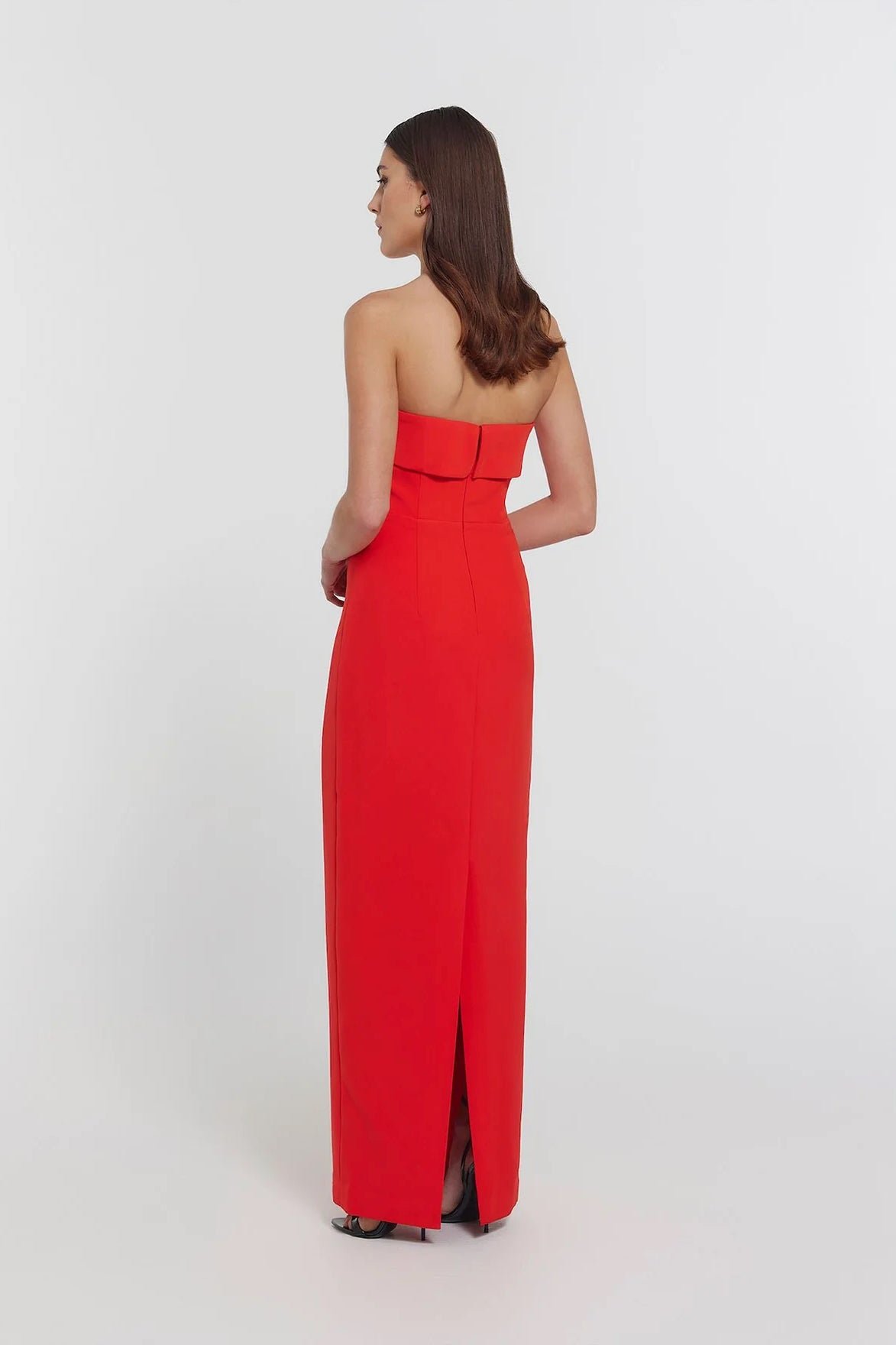 KIANNA SUTTON GOWN - RED photo 3