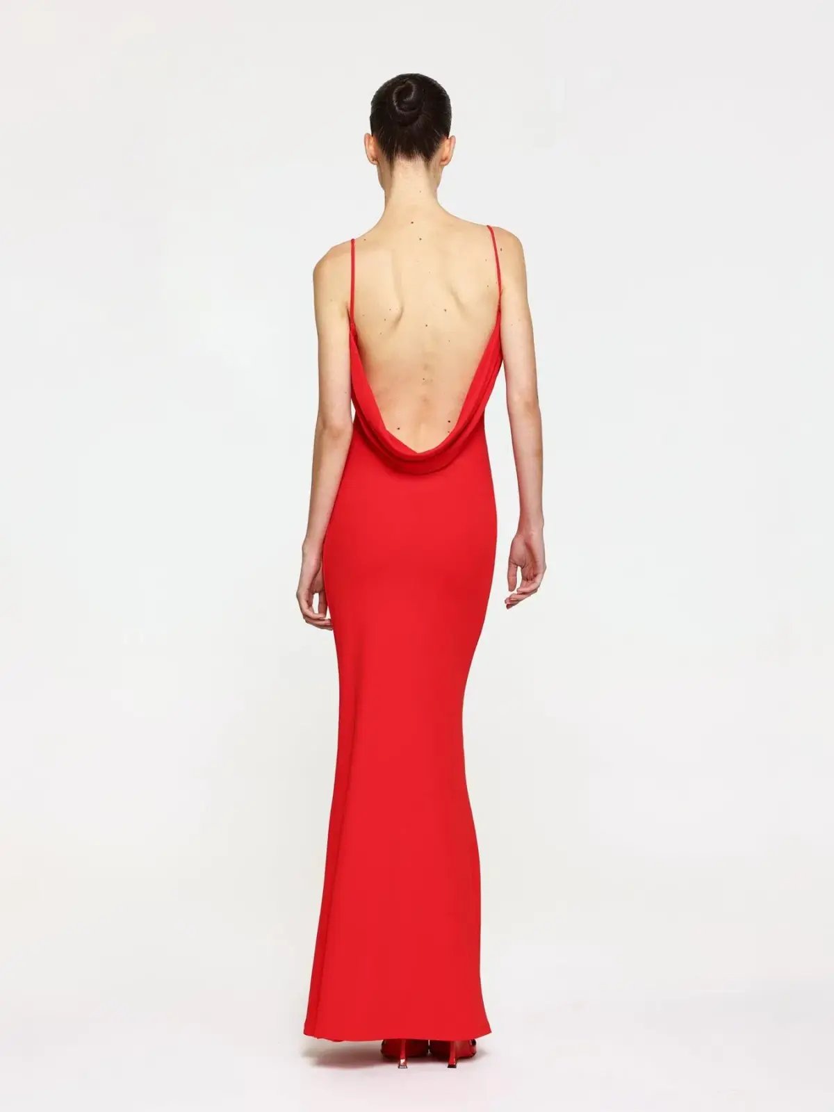 Effie Kats Havilland Gown Red size 8 photo 6