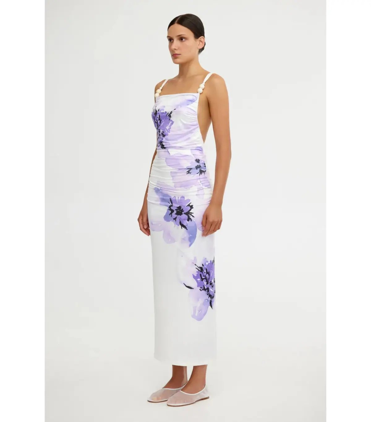 Significant Lena Midi Dress in Pearl Botanic Size AU 8 photo 2