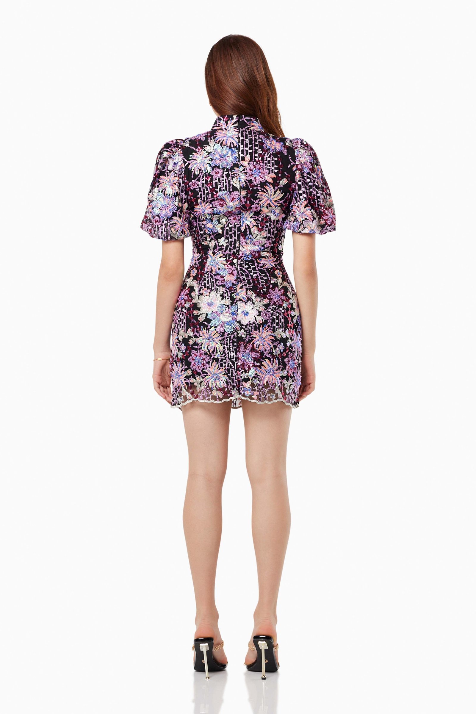 ELLIATT FANDANGO DRESS - MULTI photo 4