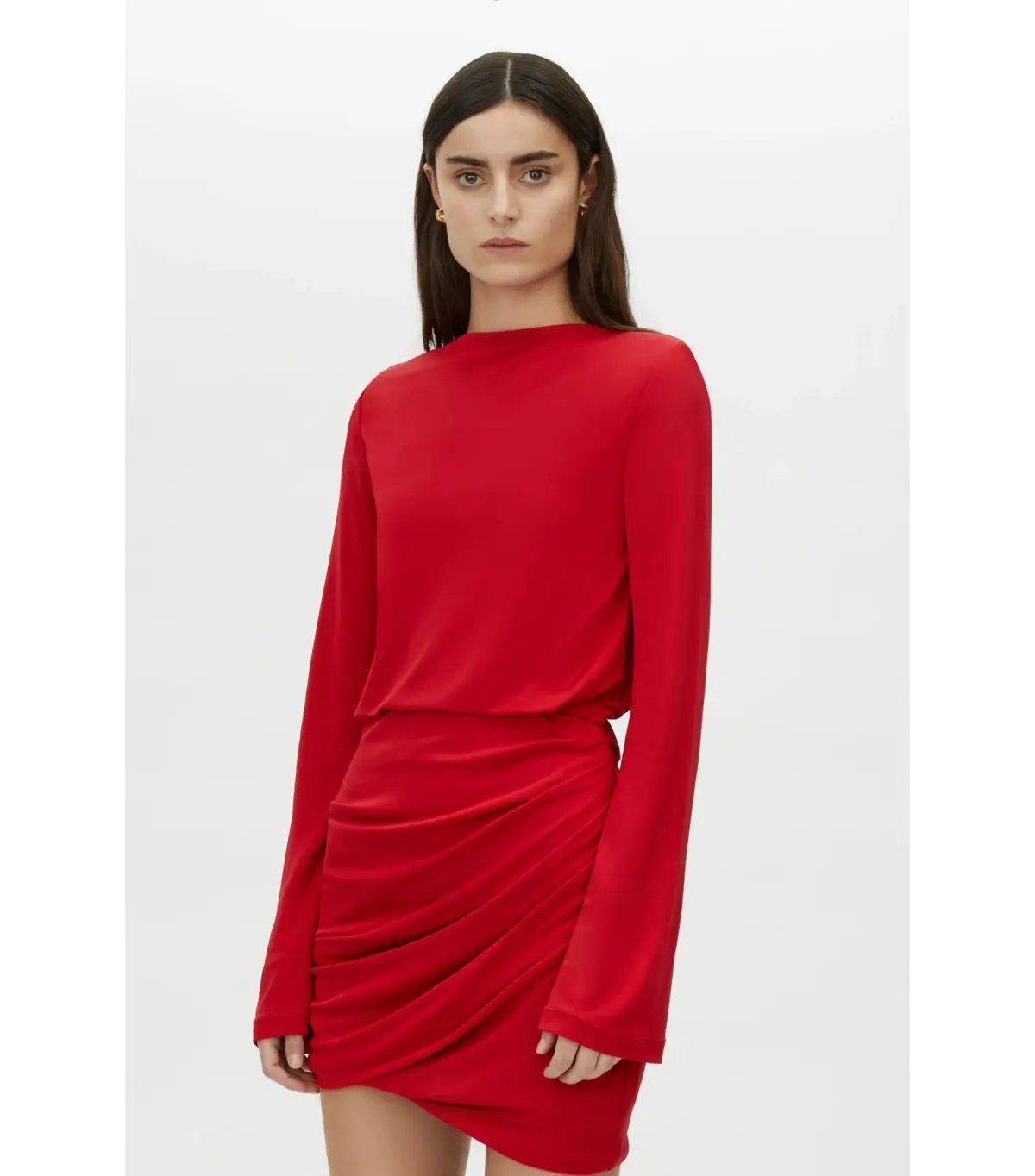 Camilla and Marc Paloma Mini Dress Scarlet Red Size AU 8 photo 2