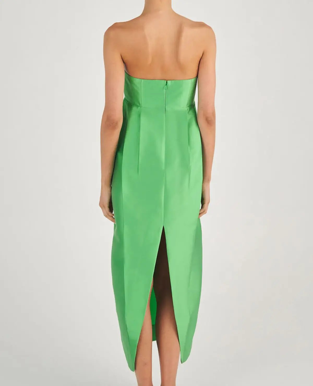 Oroton Bow Detail Gown Green Size 6 photo 5