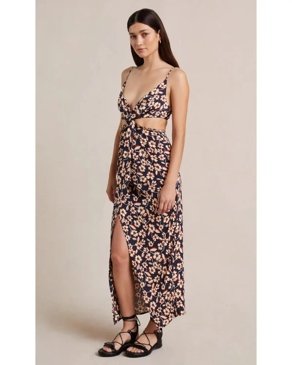 Bec & Bridge Modern Romance Twist Dress Print Size AU 8 photo 2