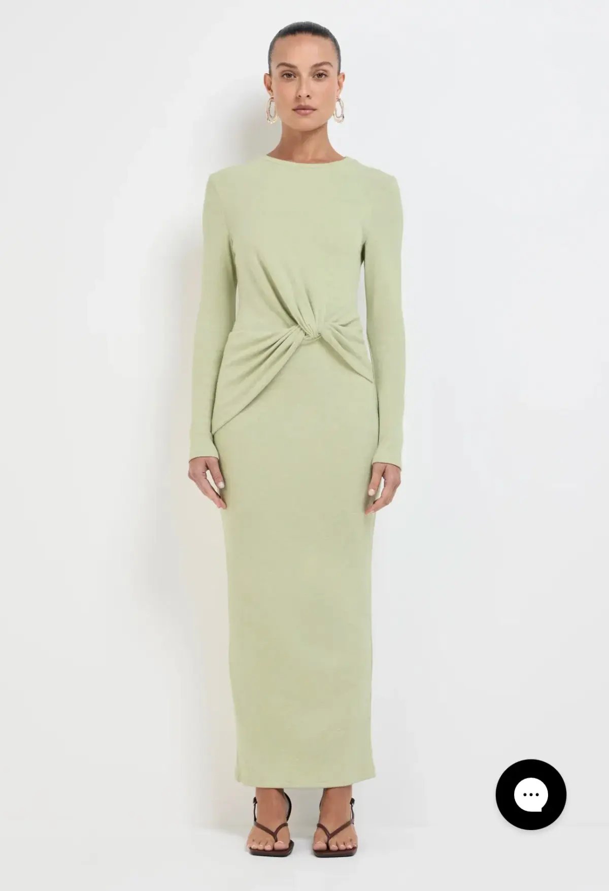 Sheike Elza Green Maxi Dress photo 4