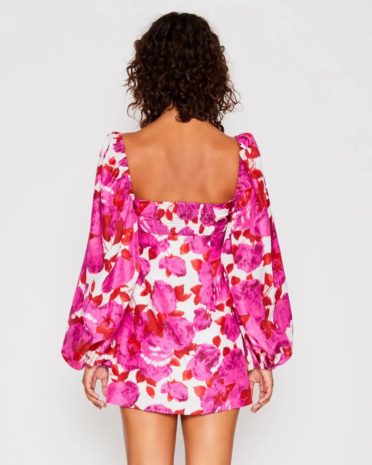 Alice McCall Lover To Lover Mini Dress Plum Print Size 4 photo 3