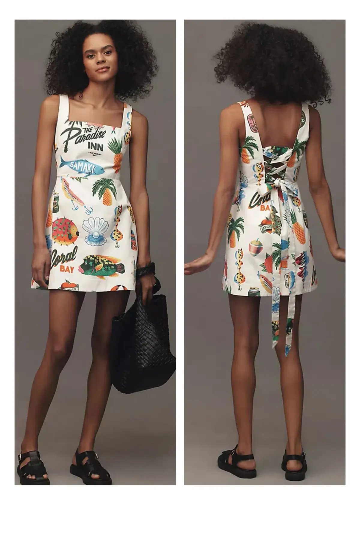 ALÉMAIS Samaki Mini Dress Size AU 8 US 4 photo 4