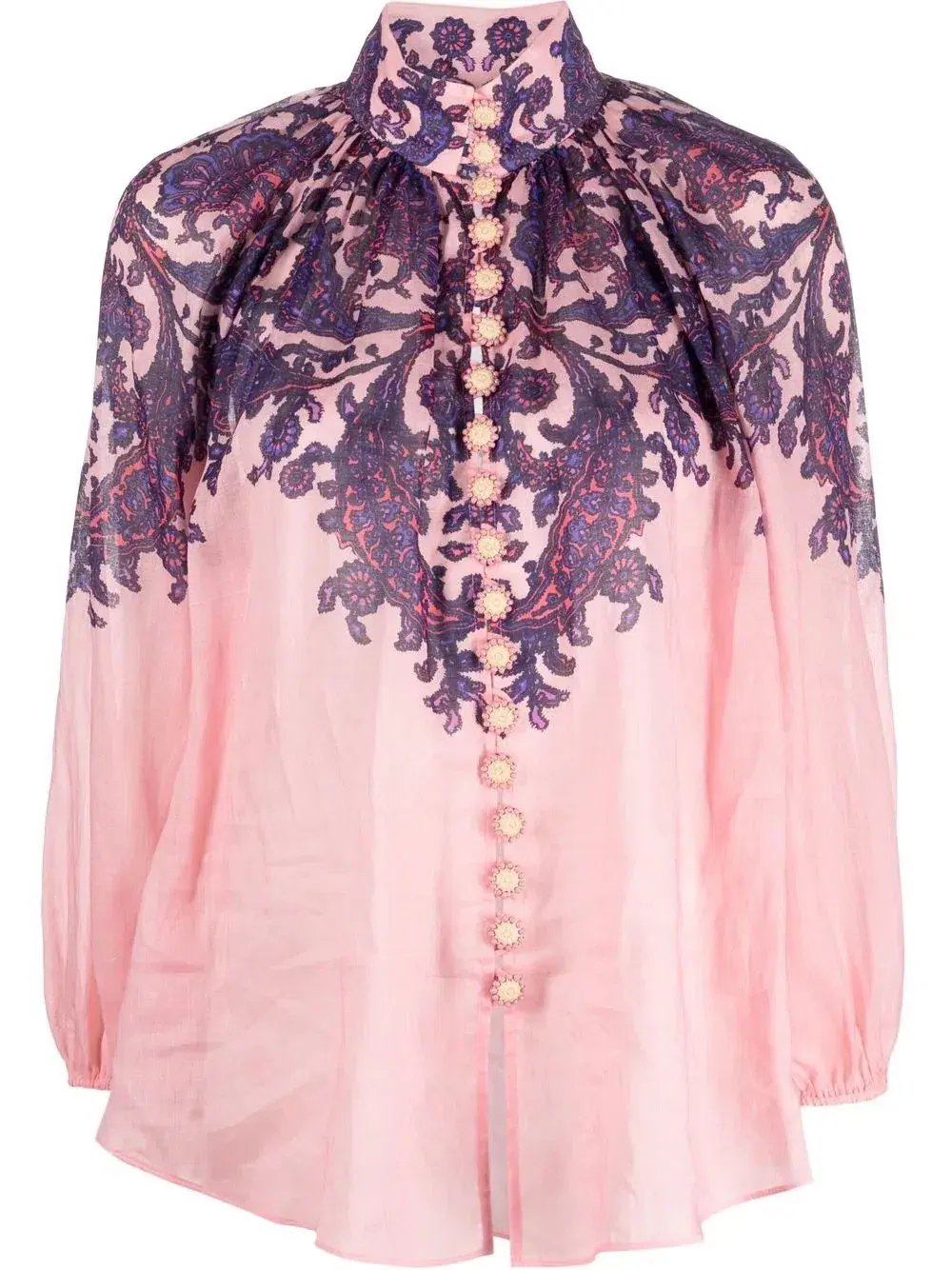 ZIMMERMANN Tiggy Billow Blouse & the Tiggy Frill Hem Midi Skirt (4/AU16) photo 6