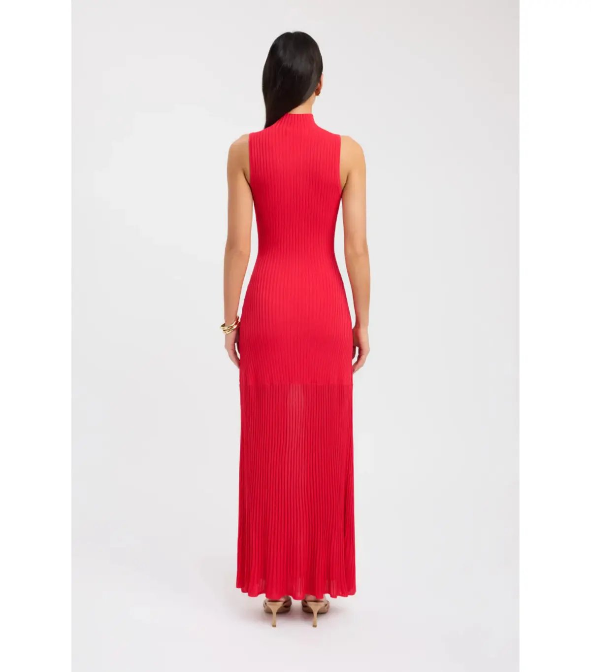 Kookai Manhattan Maxi Dress in Rose Red Size AU 8 photo 2