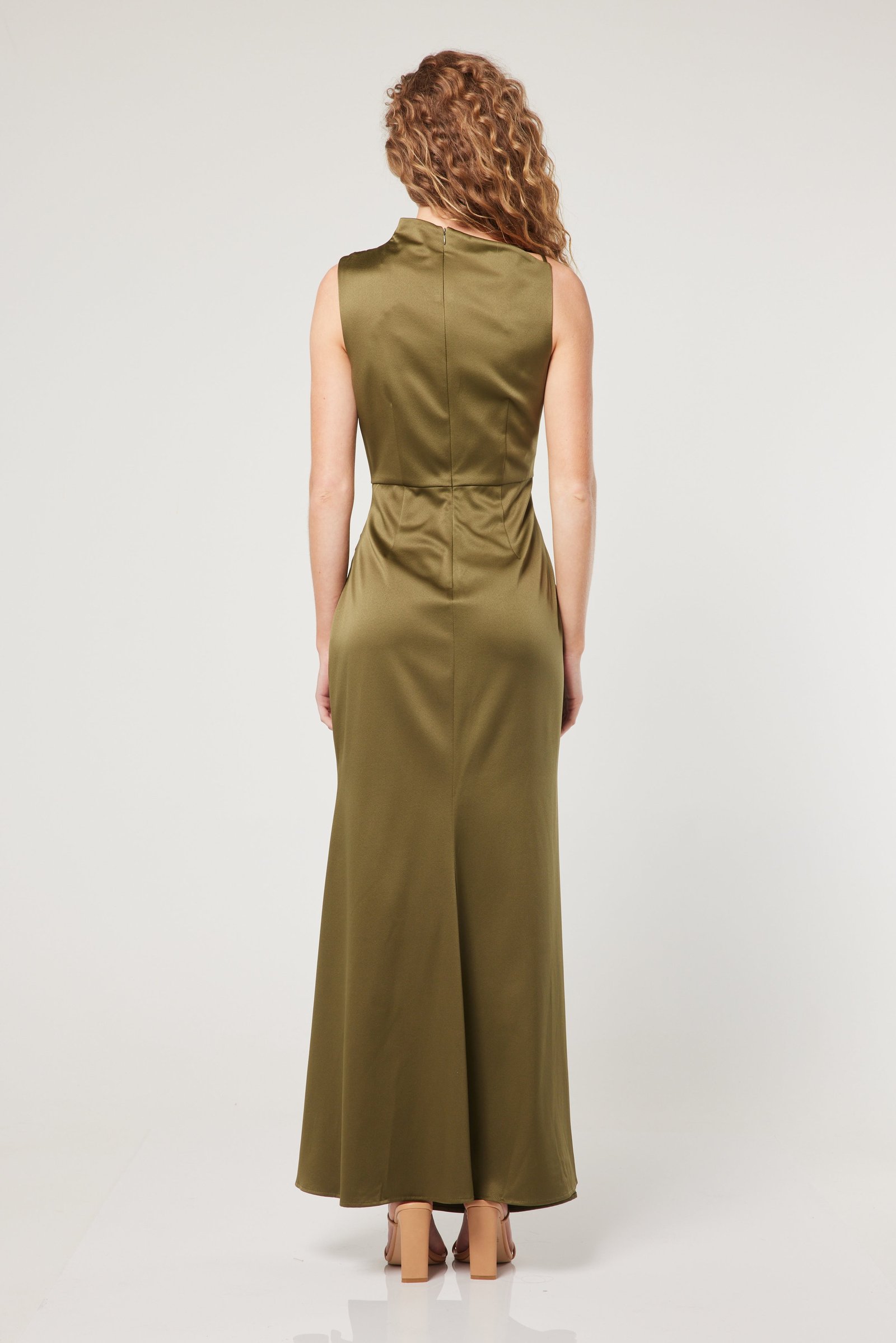 ELLIATT AVALITE MAXI DRESS - OLIVE photo 6
