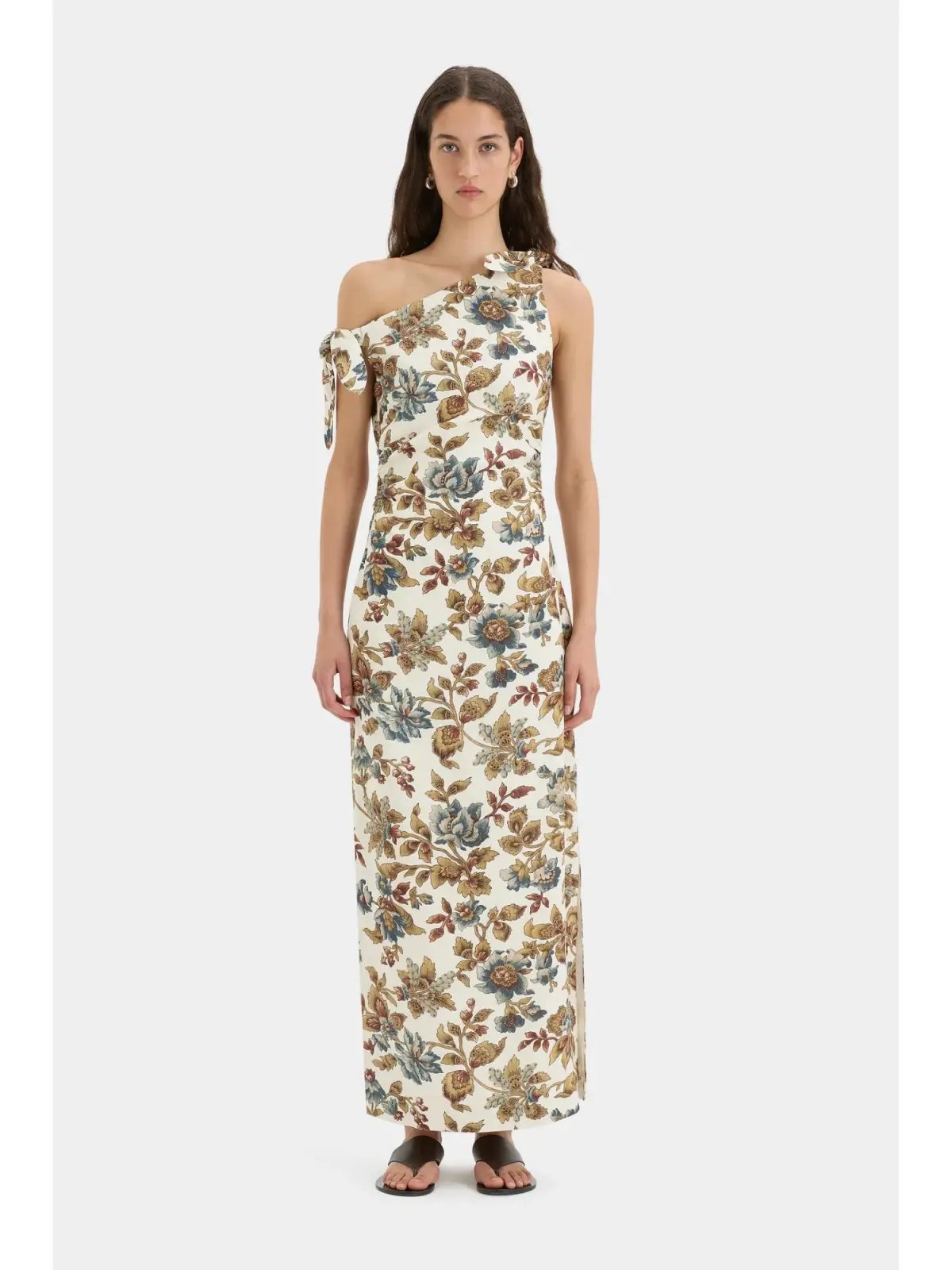 Sir The Label Eleanora Tie Shoulder Dress in Viola Print Size 3 / AU 12 photo 3