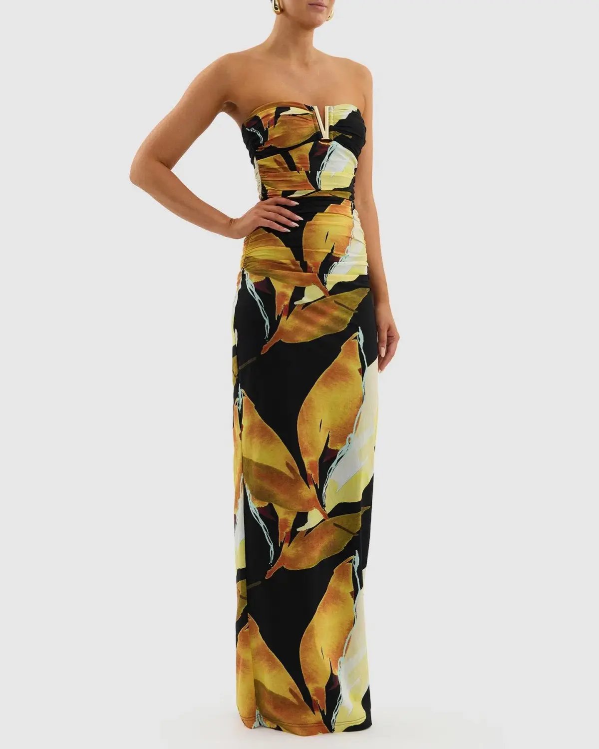 Rebecca Vallance Petals of Paradise Gown Floral Size 6 photo 2