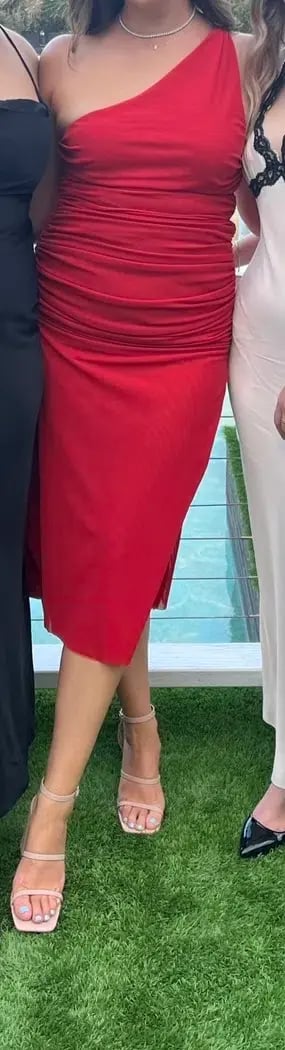 Lexi Sia Dress Tangerine Size 12 photo 5