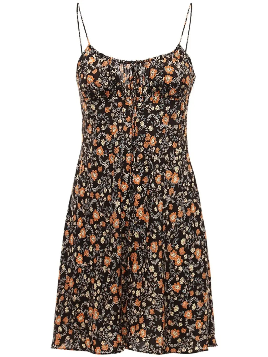Bec and Bridge Janice Silk Mini Dress Print Size 8 photo 5
