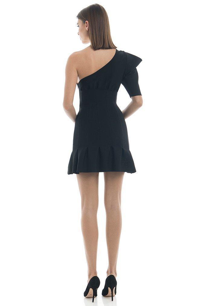 MISHA Soraya Mini Dress Black Size 12 photo 2