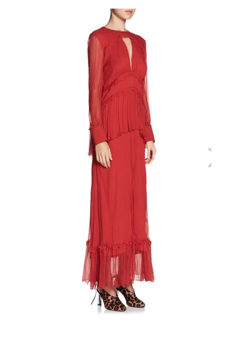 Manning Cartell Les Marais Maxi Dress Red Size 6 photo 2