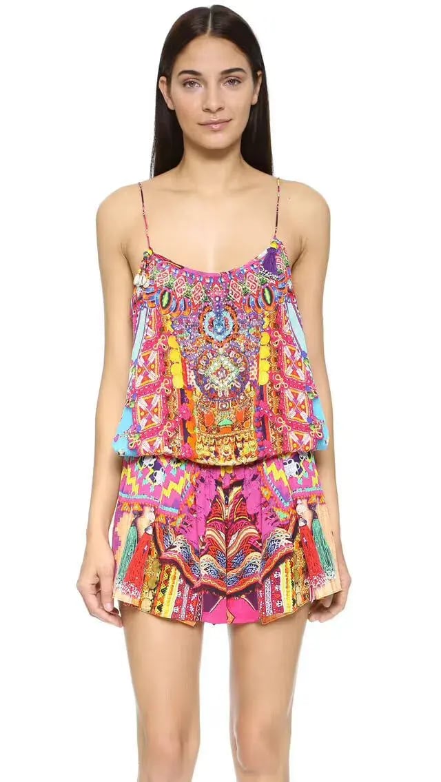 Camilla Childs Play Silk Playsuit Multi Size 8 photo 5
