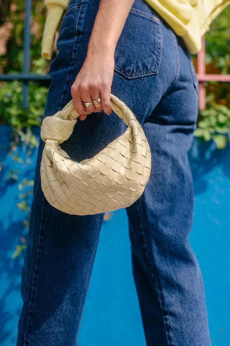 Bottega Veneta Mini Jodie Bag Porridge photo 3