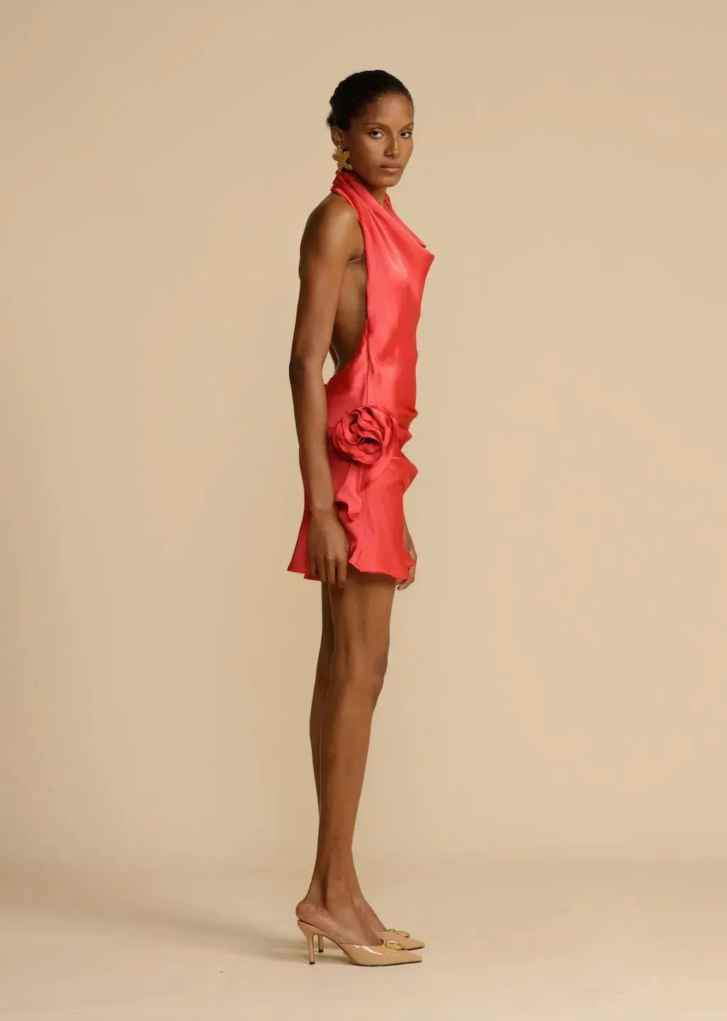 Arcina Ori Rosa Dress Red Size S / AU 8 photo 10