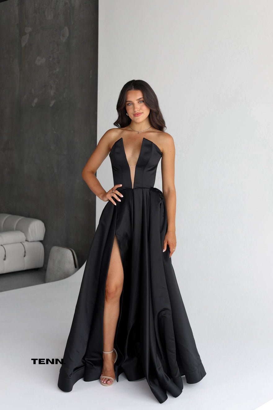 Lia Stublla Vienna Gown - Black photo 3