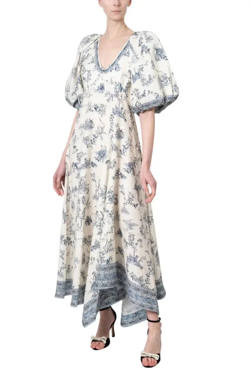 ALEMAIS Casa Midi Dress Print 8 AU photo 12