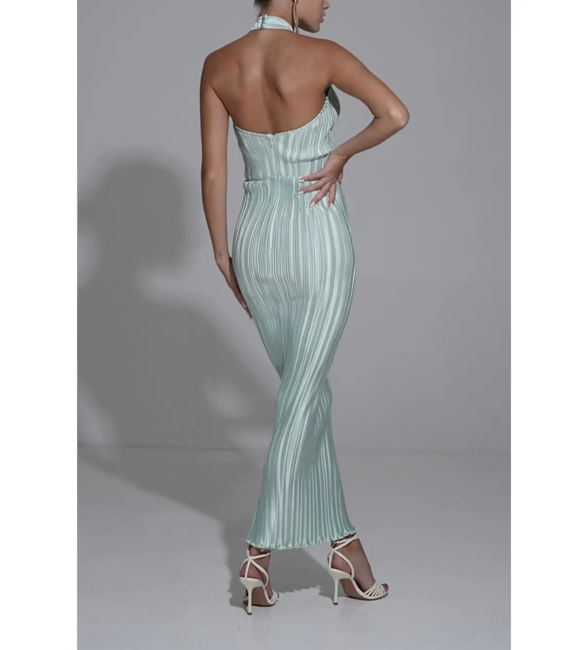 L'Idee Ceremonie Dress Seafoam Size 6 photo 3