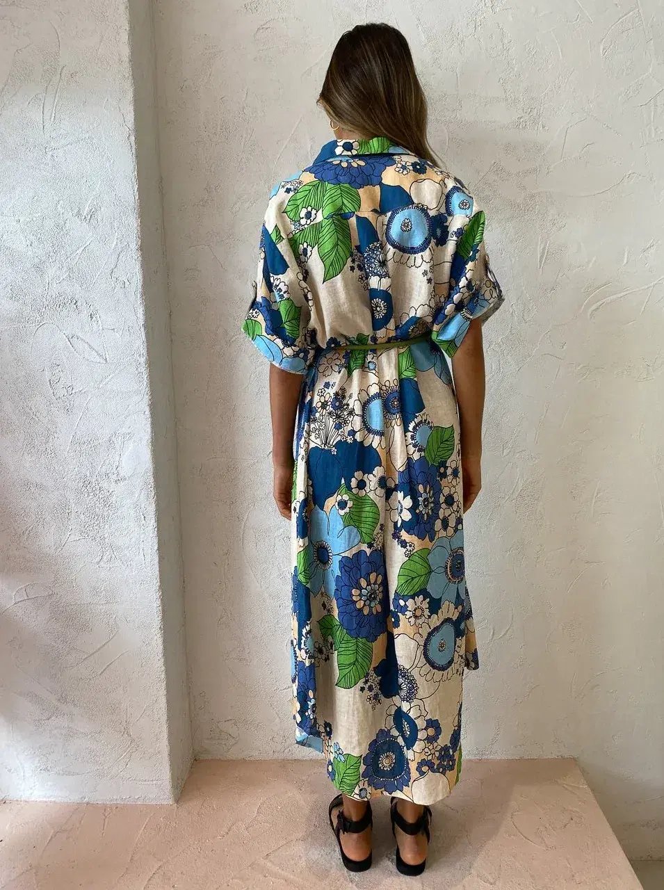 Alemais Farrah Shirt Dress Print Size 10 photo 4
