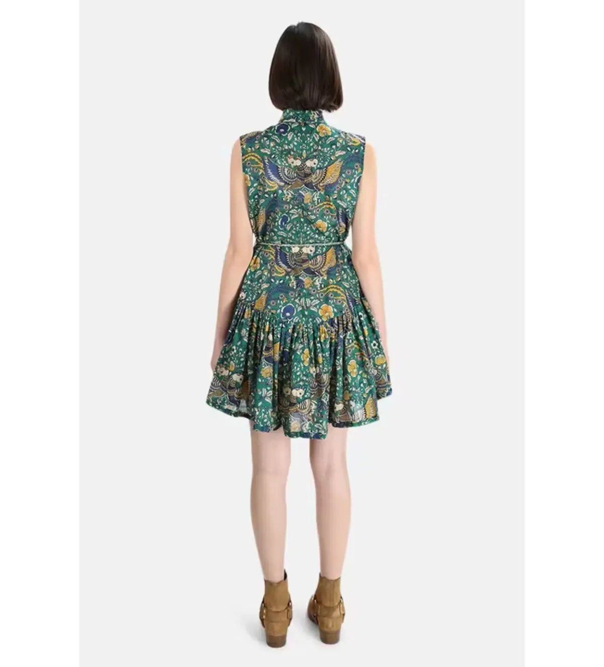 Zimmermann	Edie Drop Waist Mini Dress Multi Size 0 / Size AU 8 photo 2