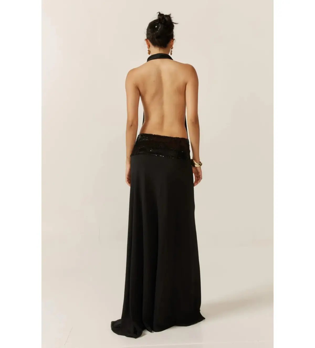 Ance Gria Adele Gown Black Size AU 8 photo 4