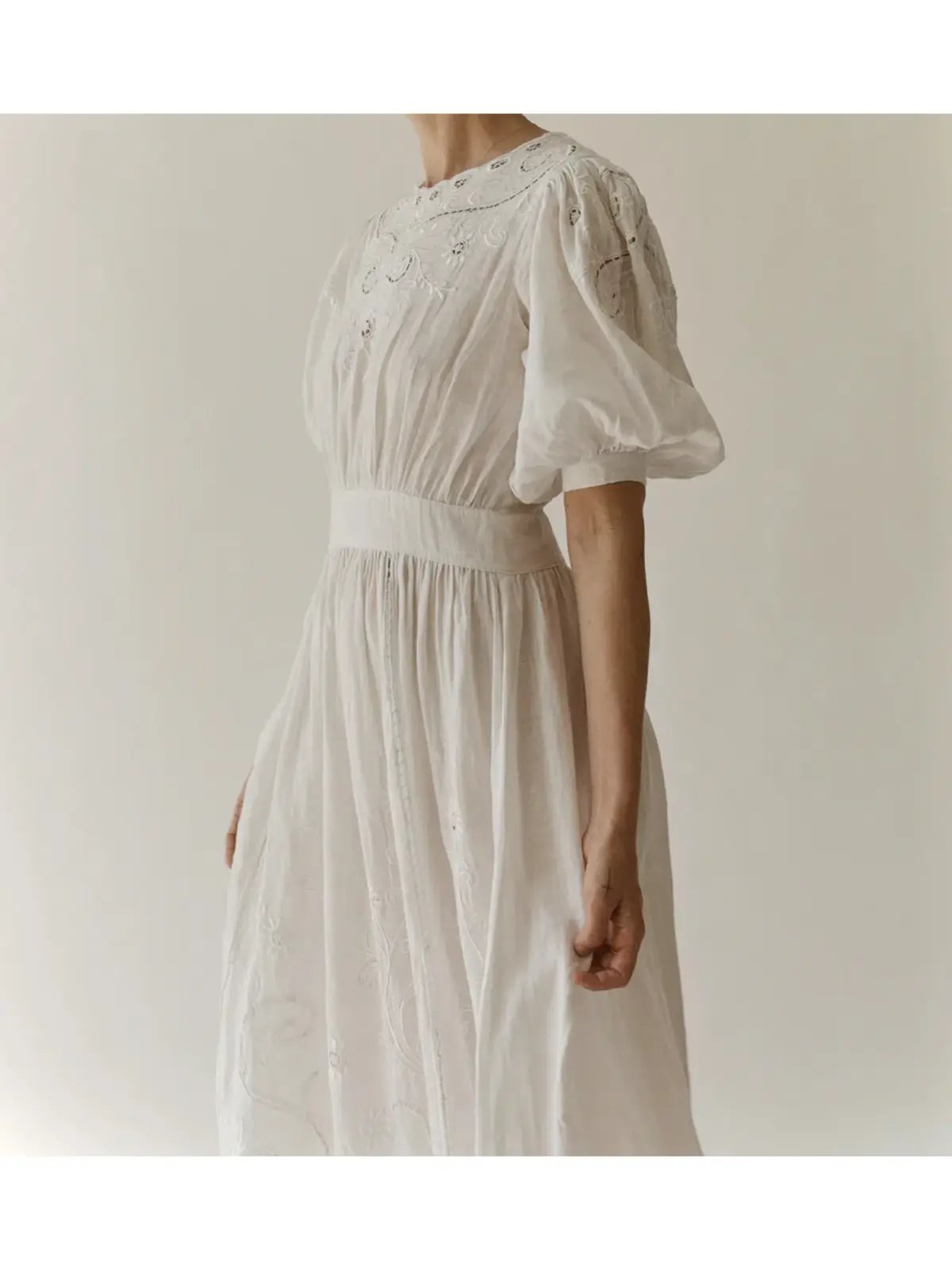All That Remains Ines Dress in White Size AU 8 photo 2
