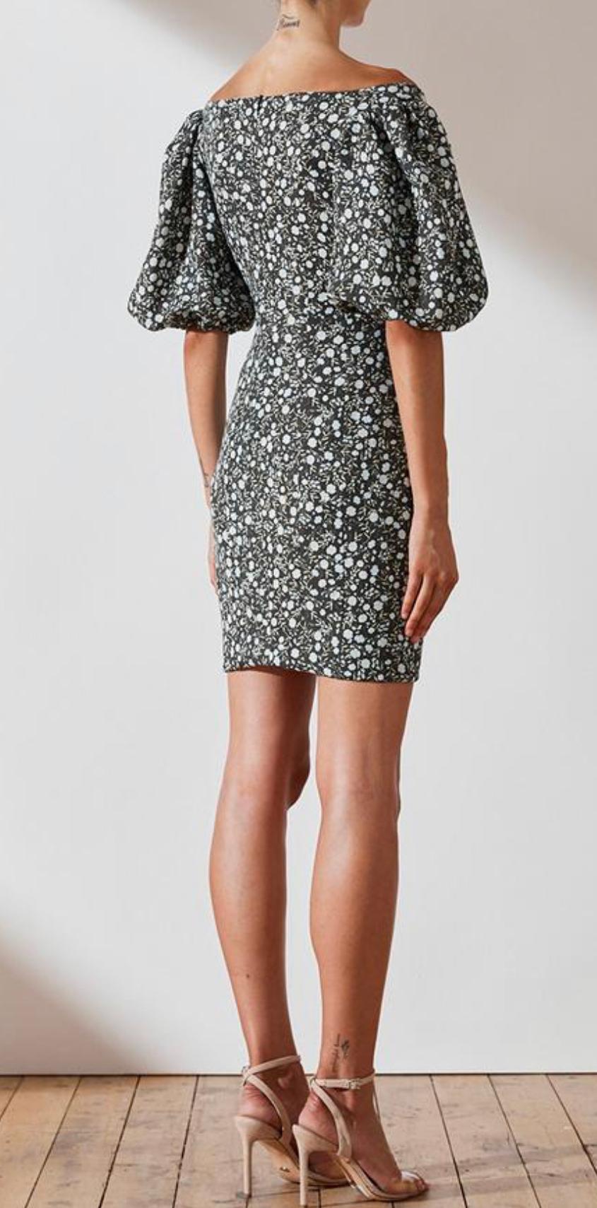Shona Joy Parker Linen Fitted Mini Dress photo 4