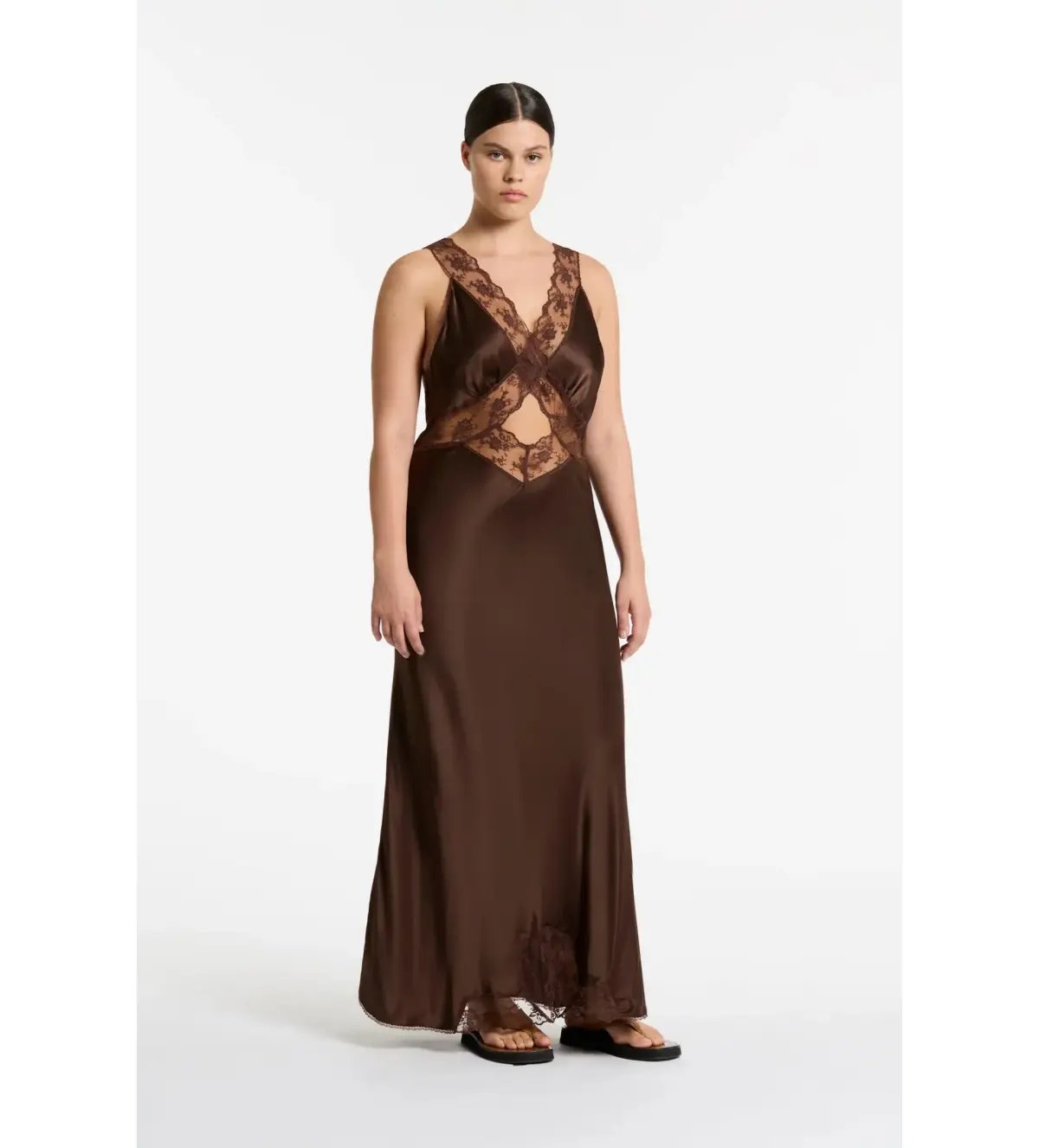 Sir The Label Aries Gown Brown Size 1 / AU 8 photo 3