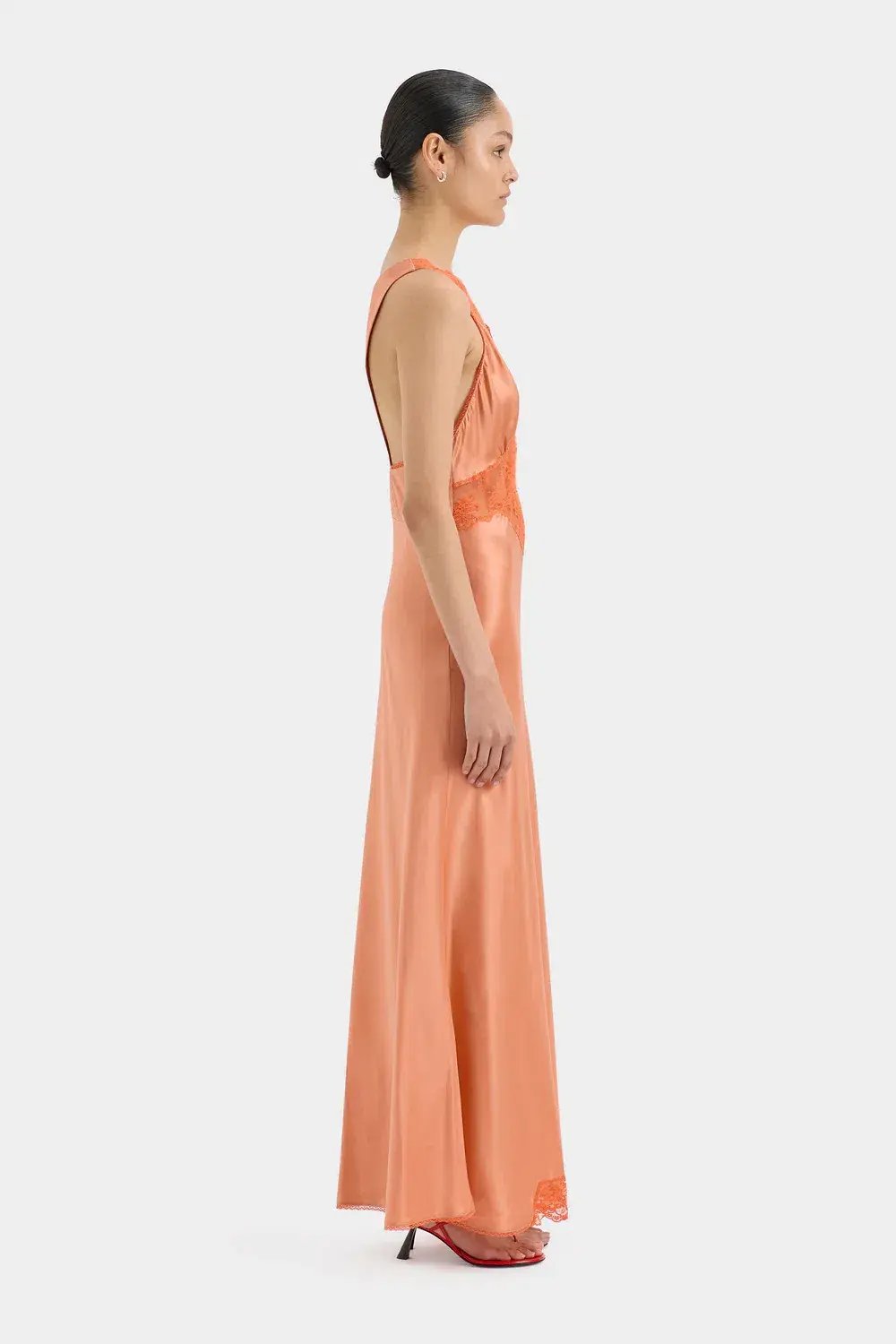 Sir The Label Aries Cut Out Dress Peach Size 0 / AU 6 photo 2