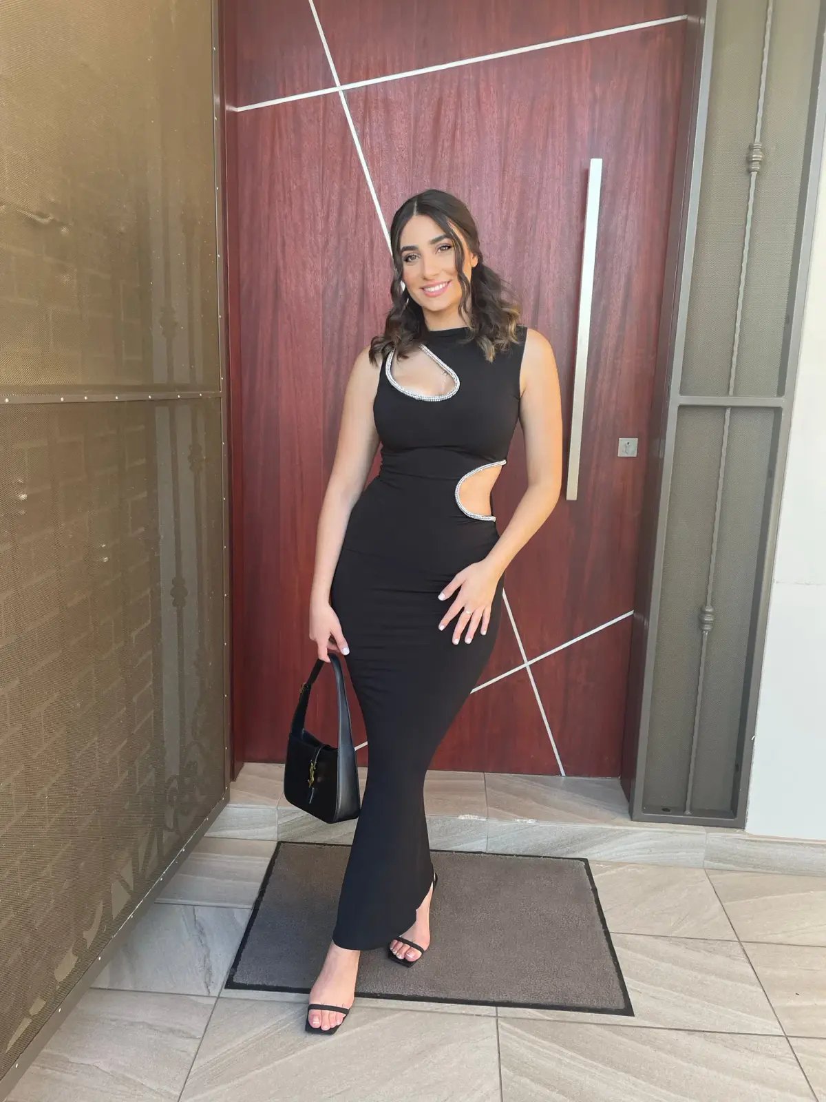 Ivona Skelo Vivia Dress Black Size small photo 3