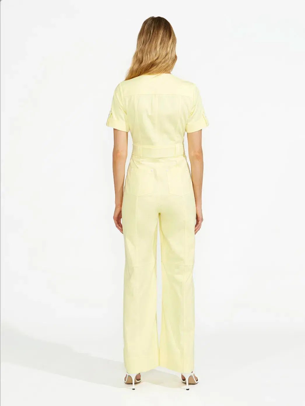 Alice McCall Daisy Dreams Jumpsuit in Citrus Yellow Size 8 photo 3