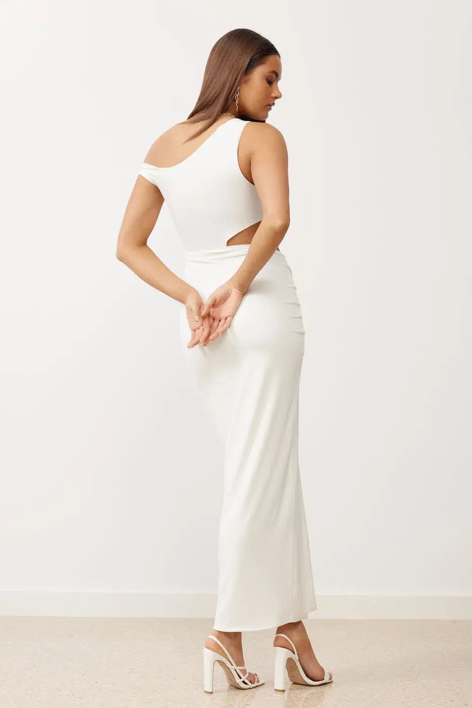 Lexi Mist Dress in White Size 8 photo 3