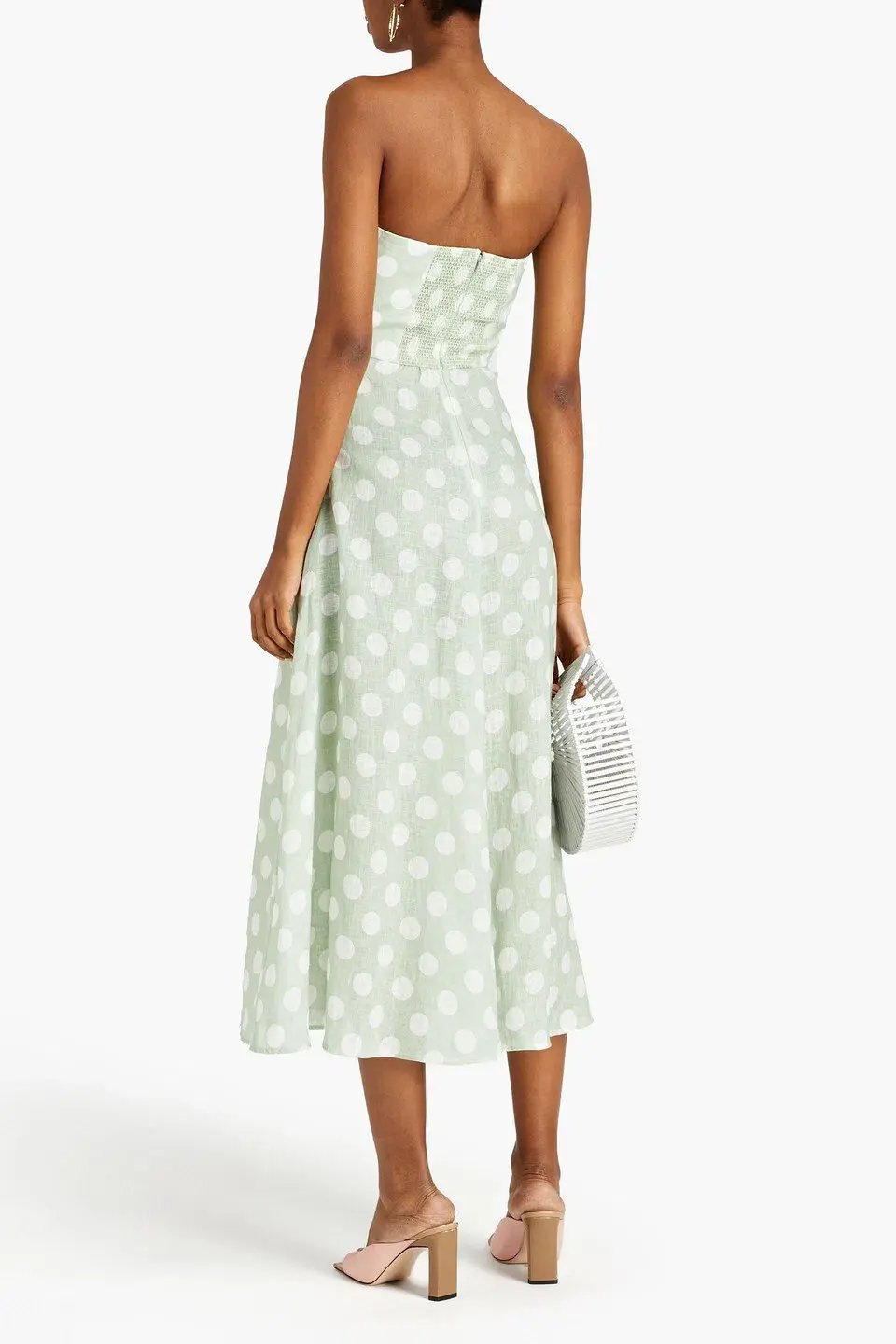 Zimmermann Riders Tie Waist Midi Dress Mint Size 1 / AU 10 photo 2