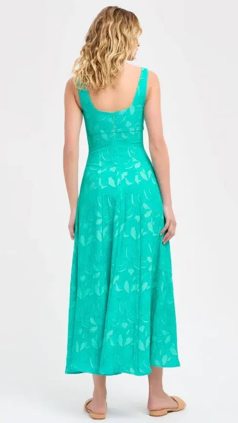 Kookai Annika Day Dress Aqua Size 14 photo 2