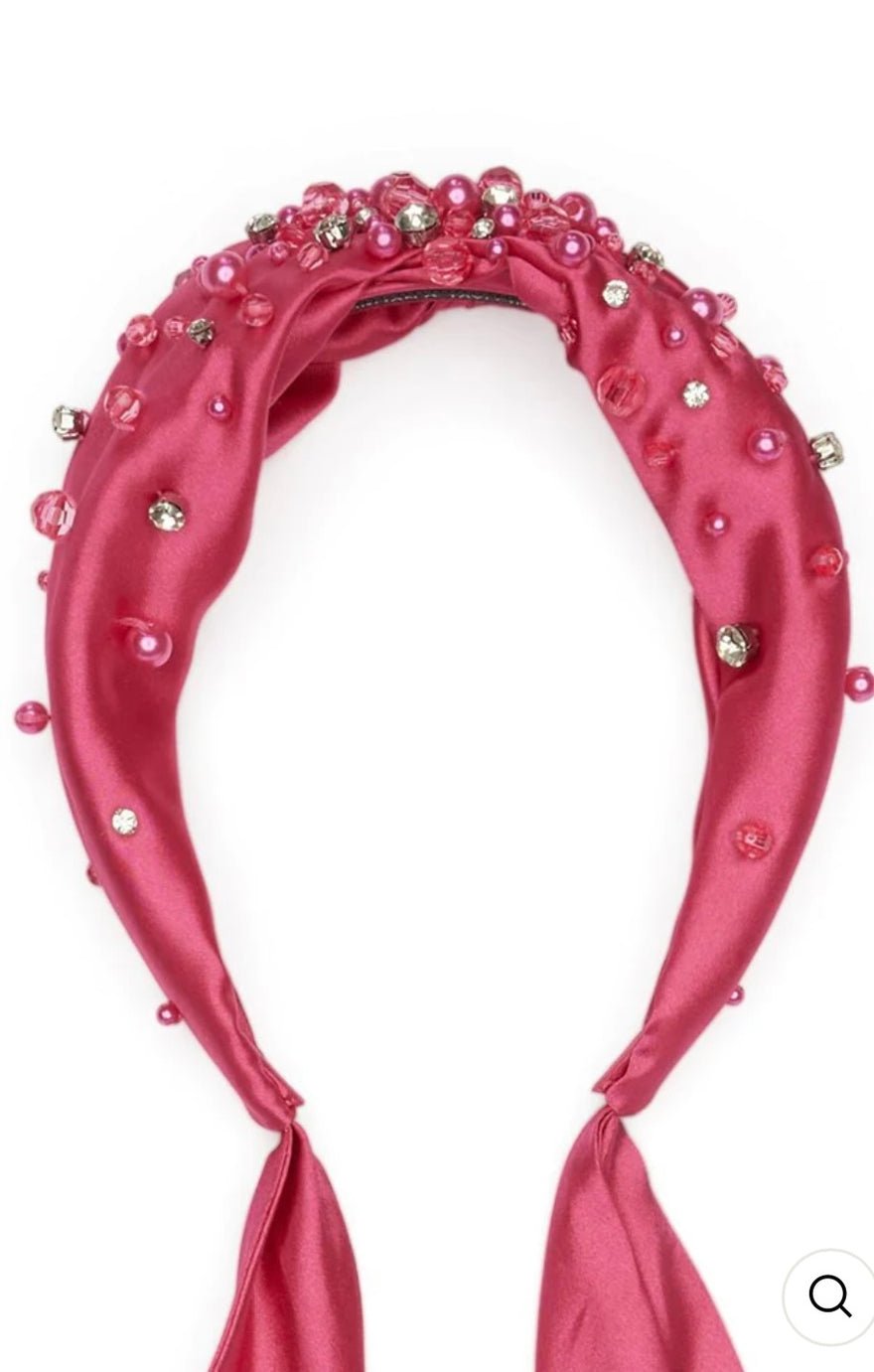 Morgan & Taylor Callie Hot Pink Headpiece photo 3