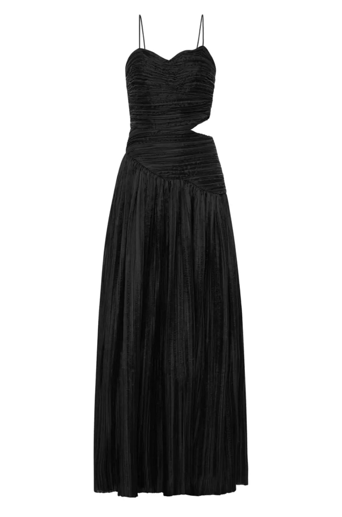 Aje Laurier Wave Maxi Dress Black Size AU 6 photo 4
