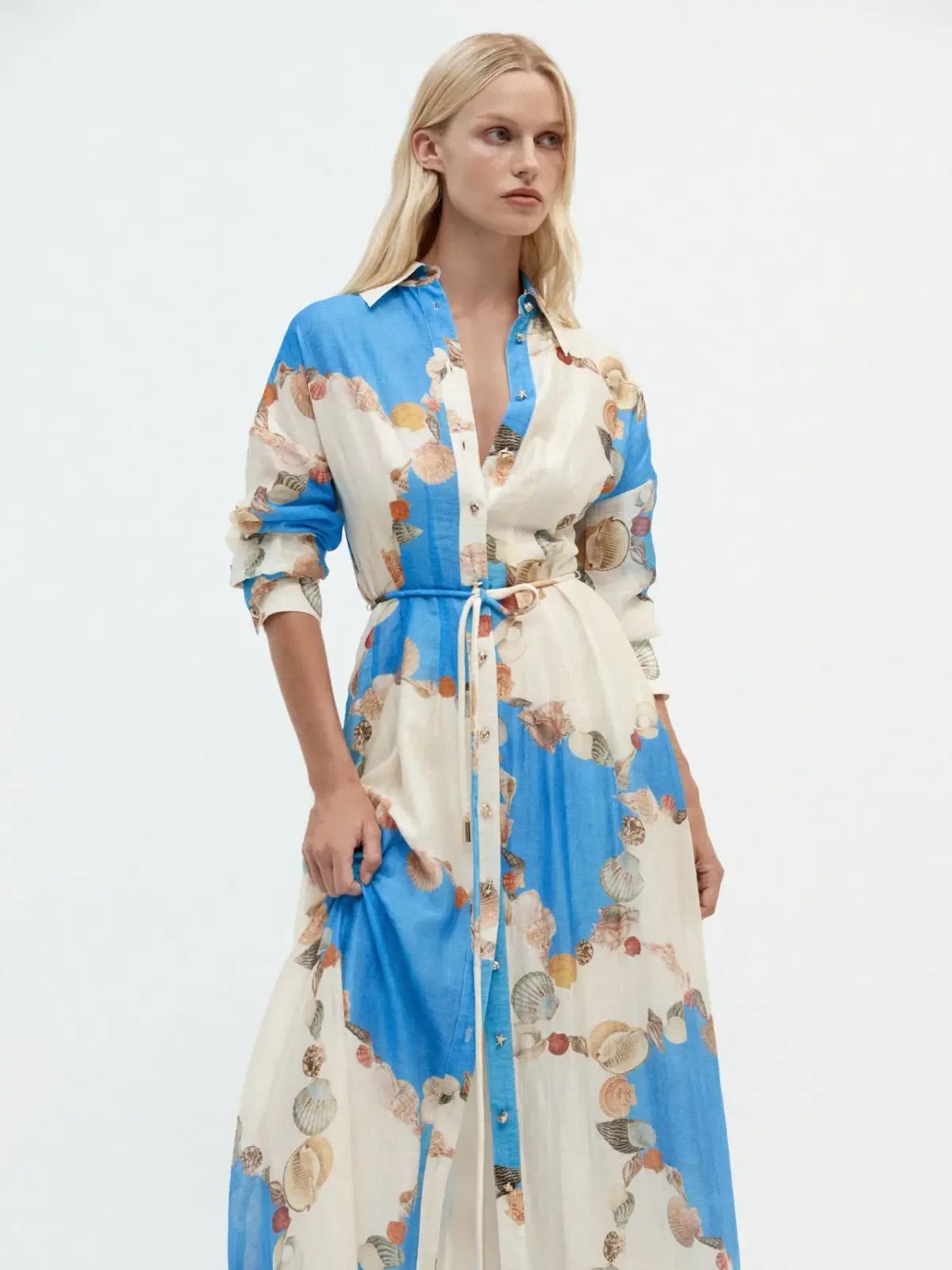 Sheike Seaside Maxi Dress Abstract Print Size AU 18 photo 4