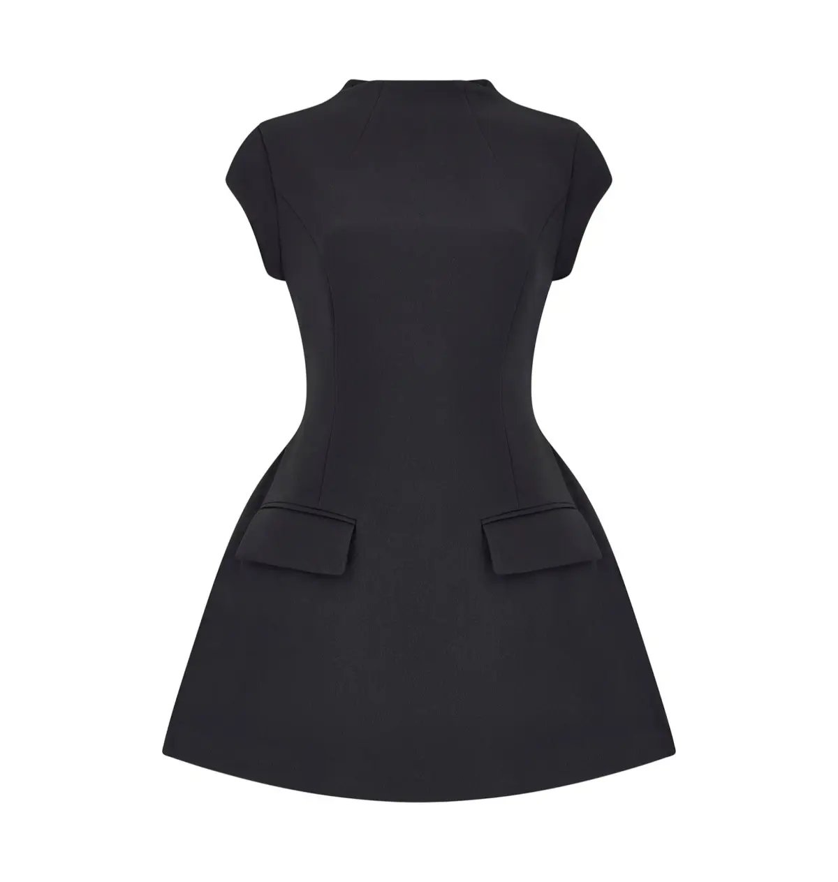 Odd Muse The Ultimate Muse Cap Sleeve Mini Dress Black Size AU 8 photo 4